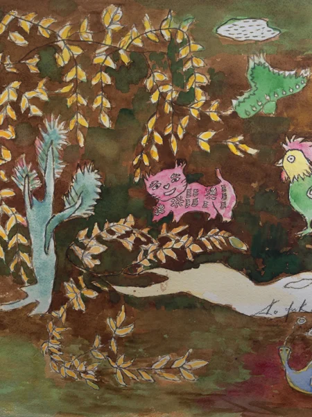 水彩畫 玩伴縮圖